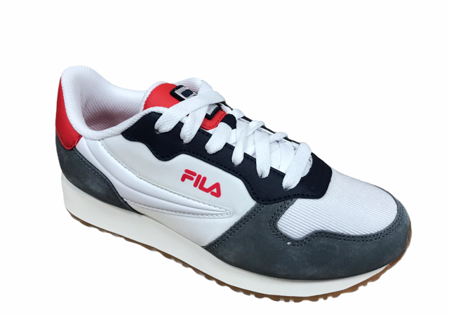 Fila sneakers da ragazzo Retroque Jr 1011420.92B white-navy-red