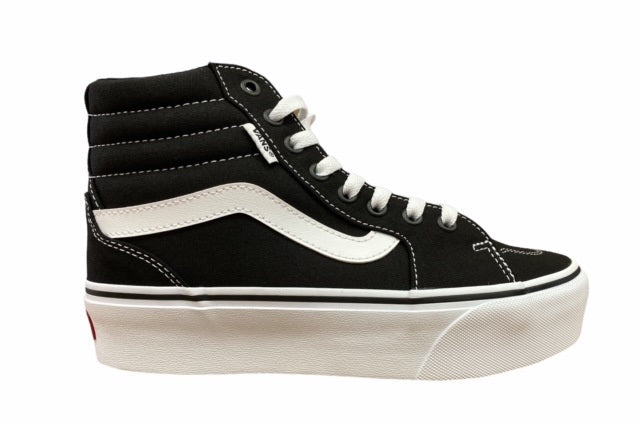 Vans Sneakers Donna Ward Platform VN0A3TLC1871 Nero Bianco