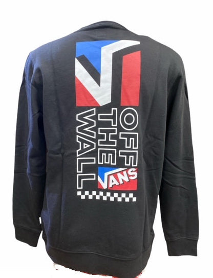 Vans felpa da uomo girocollo MN Dimension Crew VN0A4RQ8BLK nero