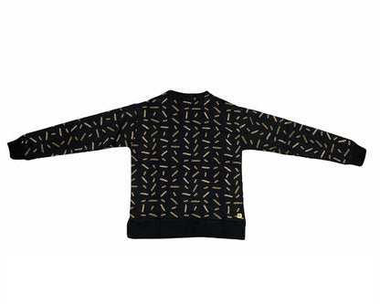 Freddy Felpa Logo F1WFTS7C NO1 black/gold