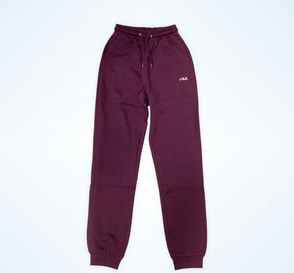 Fila pantalone sportivo da donna a vita alta Edena High Waist 688930 B406 vinaccia