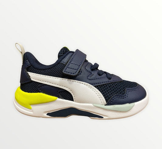 Puma X-Ray Lite AC Inf 374398 21 Blue-White-Yellow Infant Sneakers