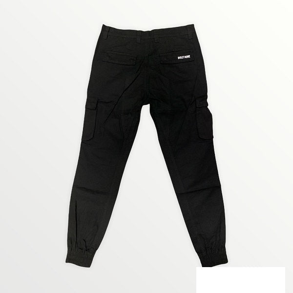 Dolly Noire Pantalone Cargo Ripstop PA901-PD-01 Black – stile urban, resistente, versatile