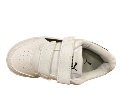 Puma Shuffle V PS Lifestyle Sneakers Bambino Bianco Nero - 375689 02