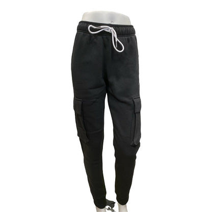 Champion Pantalone Cargo in Felpa con polsino 216609 CHA KK001 NBK black