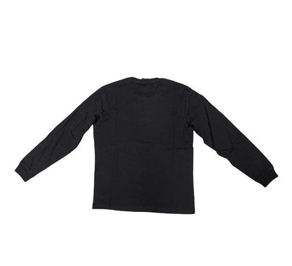 Champion maglietta manica lunga da bambino Long Sleeve 216607 CHA KK001 NBK nero