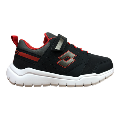Lotto scarpa da ginnastica da bambino Spacebreeze III CL SL 216893 8EV blu-rosso