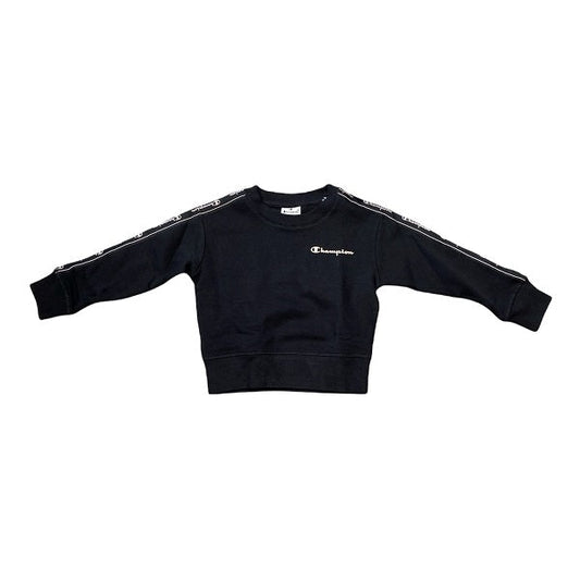 Champion Felpa girocollo da bambina 404268 CHA KK001 NBK nero