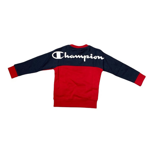 Champion Felpa Girocollo da bambino 305761 CHA RS053 HTR rosso