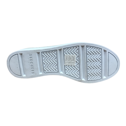Skechers scarpa sneakers da donna Hi Lites 957 grigio metallico