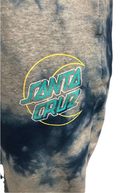 Santa Cruz Pantalone in Felpa da adulto Empty Moon Dot Jogger SCA-PNT-045 blu grigio