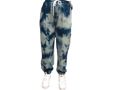 Santa Cruz Pantalone in Felpa da adulto Empty Moon Dot Jogger SCA-PNT-045 blu grigio