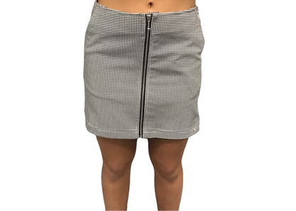 Obey Minigonna Straggler 411550084 houndstooth
