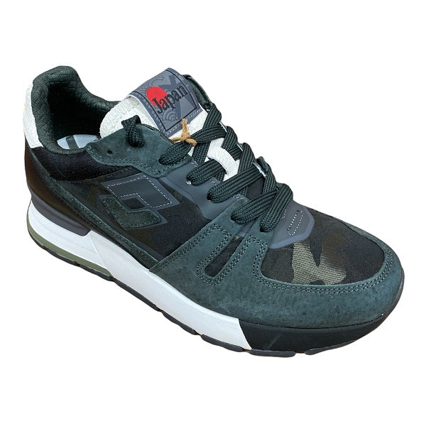 Lotto Leggenda Tokyo Shibuya Camo sneakers bassa da uomo 217140 27J verde-nero