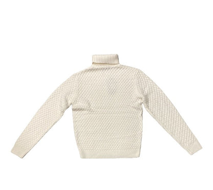 Censured Maglia da uomo a Docevita MM5054 T ACRL 01 bianco latte