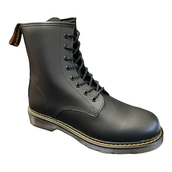 Shooters Anfibio Uomo 8 Fori S149-05 Nero Pelle