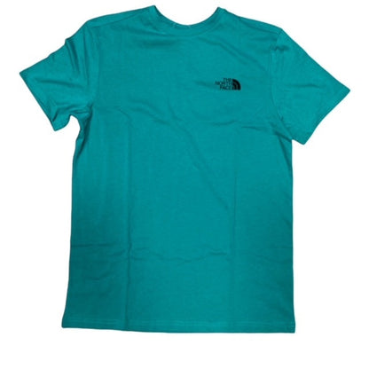 The North Face maglietta manica corta da uomo Simple Dome NF0A2TX52KQ verde porcellana