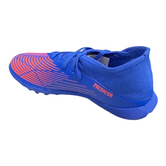 Adidas scarpa da calcetto da ragazzo Predator Edge.3 TF GX2640 blu-corallo