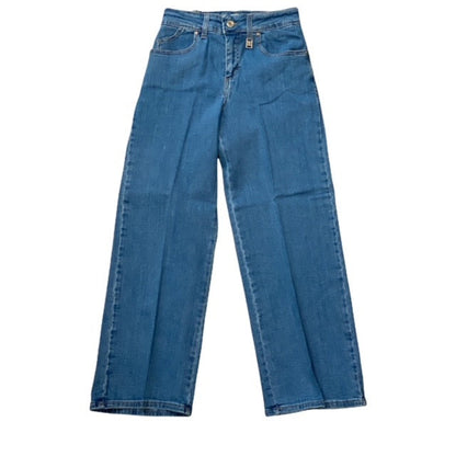 CafèNoir Pantalone Denim Culotte Greta C7JJ3150 B030 light sky