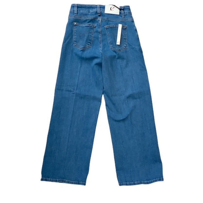 CafèNoir Pantalone Denim Culotte Greta C7JJ3150 B030 light sky