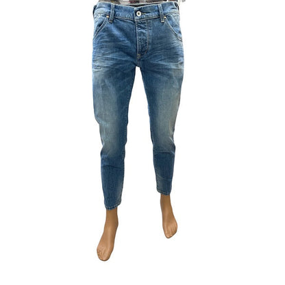 Zero Construction pantalone Jeans da uomo Oric 4103 blu