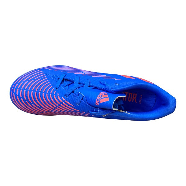 Adidas Scarpe Calcetto Uomo Predator Edge.4 TF Blu Arancio - GX7796