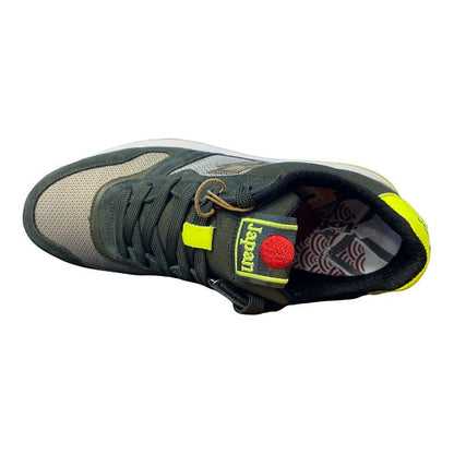 Lotto Leggenda Tokyo Ginza Camo 217863 97J - Sneakers Uomo Verde Grigio