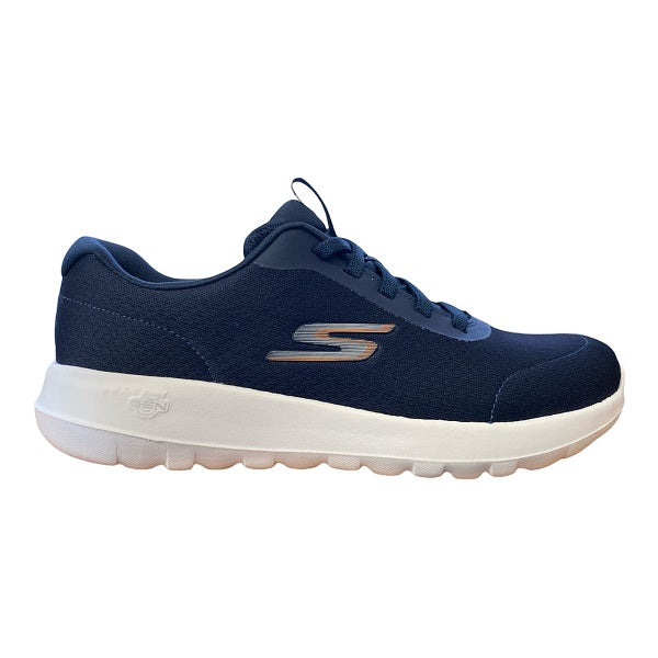 Skechers Go Walk Max Midshore Scarpe Walking Uomo Blu Navy Arancio - 216281-NVOR