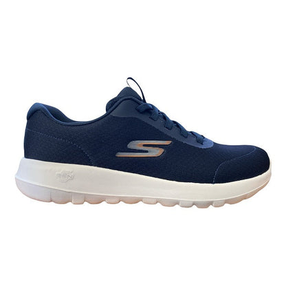 Skechers Go Walk Max Midshore Scarpe Walking Uomo Blu Navy Arancio - 216281-NVOR