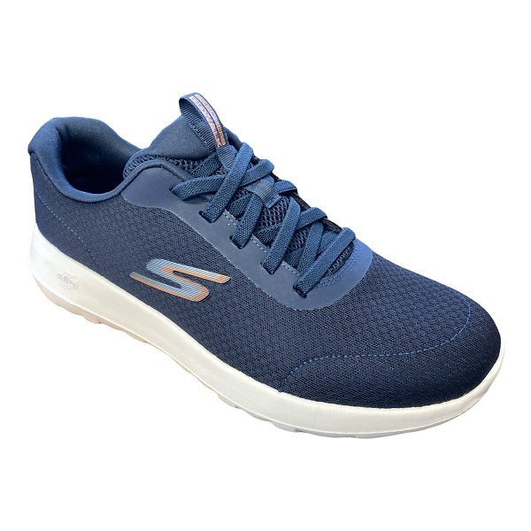 Skechers Go Walk Max Midshore Scarpe Walking Uomo Blu Navy Arancio - 216281-NVOR