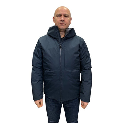 Bomboogie Giacca con cappuccio da uomo JM 5954 T ACL 212 blu