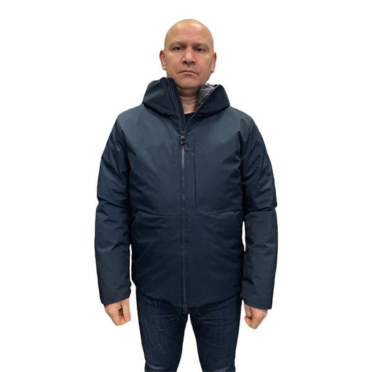 Bomboogie Giacca con cappuccio da uomo JM 5954 T ACL 212 blu