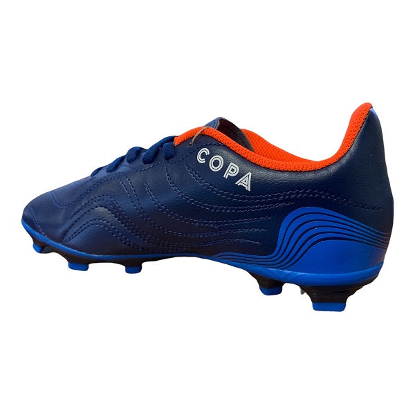 Adidas scarpa da calcio Copa Sense.4 FxG J GW7399 blu-bianco