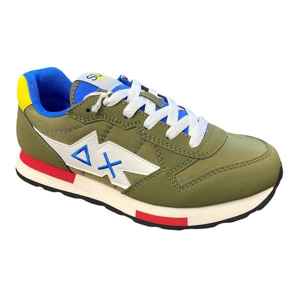 Sun68 Niki Solid Z32318 19 military green boys' sneakers