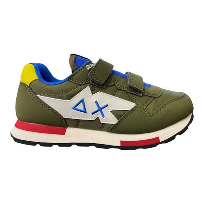 Sun68 Sneakers Ragazzo Niki Solid Verde Militare - Z32318 19