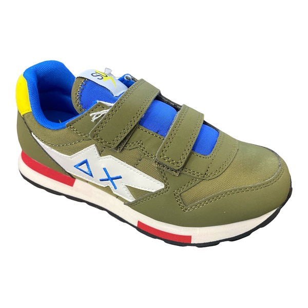 Sun68 Sneakers Ragazzo Niki Solid Verde Militare - Z32318 19