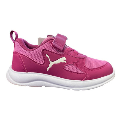 Puma scarpa da ginnastica da bambina Fun Racer 192971 12 fucsia bianco