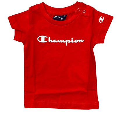 Champion 3T-shirt manica corta 305974 WW006 white-red-navy
