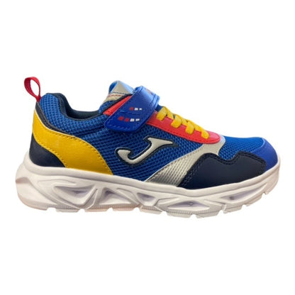 Joma scarpa da ginnastica da bambino Star Jr 2204 royal-yellow