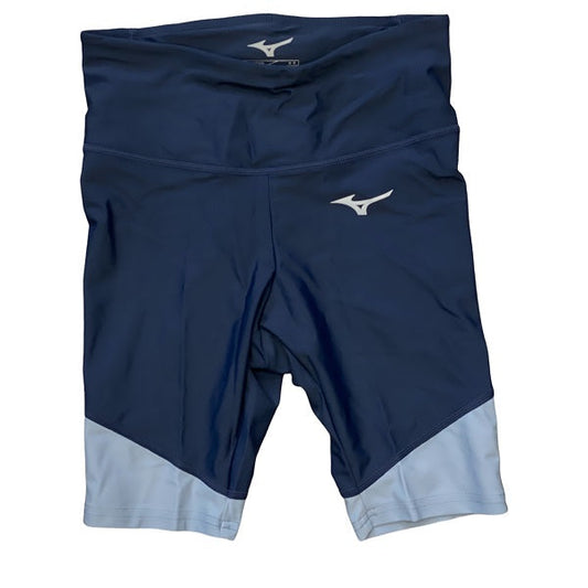 Mizuno pantaloncino aderente corto da donna Impulse Core Mid Tight J2GB1206 07 blu