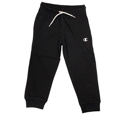 Champion Pantalone Sportivo da ragazzo con polsino Legacy Basic-Pro Jersey 306026 KK001 NBK nero