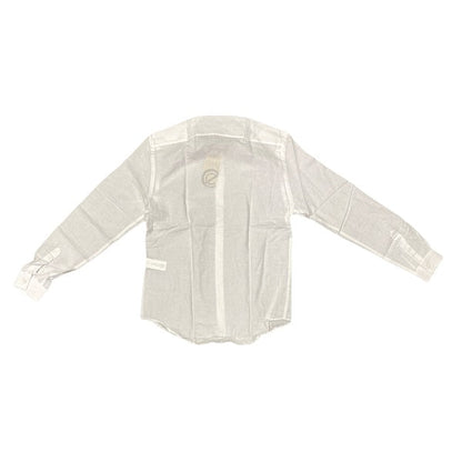 Censured camicia da uomo in lino collo coreana SM3693T LISM00 optical white