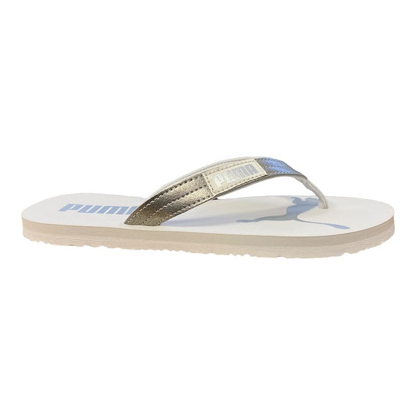 Puma Infradito Donna Cozy Flip Stardust 384115-02 - Nimbus Cloud Silver