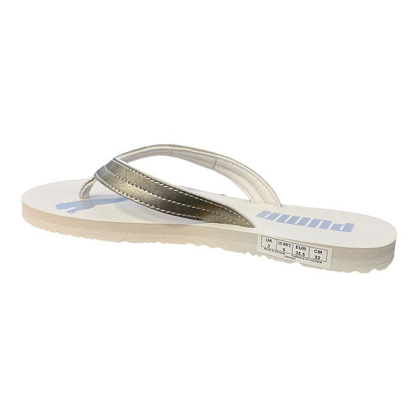 Puma Infradito Donna Cozy Flip Stardust 384115-02 - Nimbus Cloud Silver