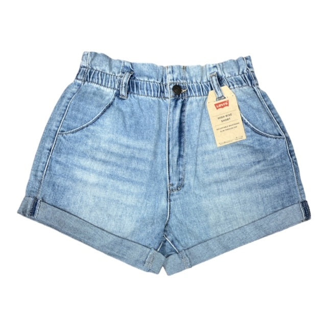 Levi's pantaloncino da ragazza a vita alta 4EE379 light pebble
