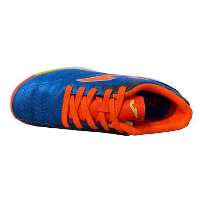 Joma scarpa da calcetto indoor da bambino Toledo 704 TOLJS.704.IN azzurro