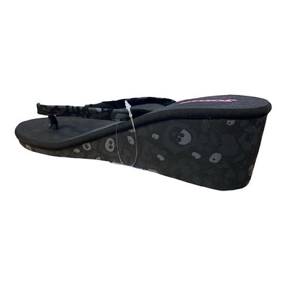 Joma ciabatta infradito da donna con rialzpo S.Paris 401 nero viola