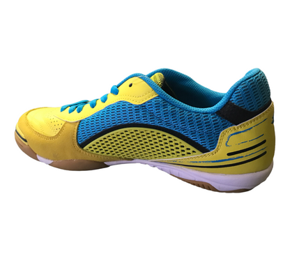 Lotto scarpa da calcetto indoor da uomo Futsal pro VII ID R5779 giallo-blu