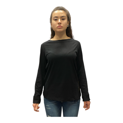 Dimensione Danza Maglia da donna maniche lunghe in jersey 22IDD71257 400 nero