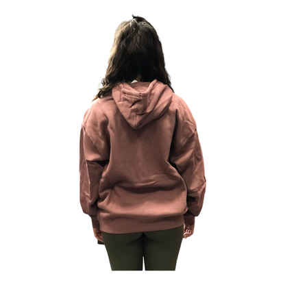 Converse felpa con cappuccio da donna Go-To Star Chevron Loose Fit  10024915-A04 283 rosa